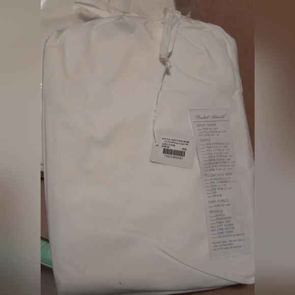 Brand New Rachel Ashwell Simply Shabby Chic King duvet cover FLANGED - Picture 4 of 5